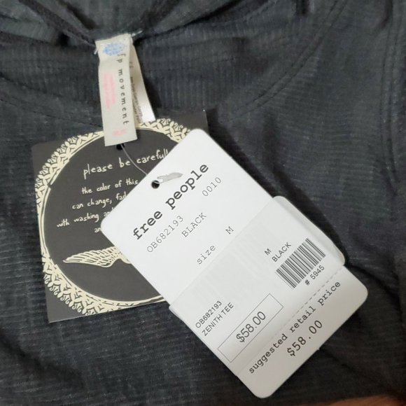 NWT Free People Movement Zenith Tee - Picture 6 of 8